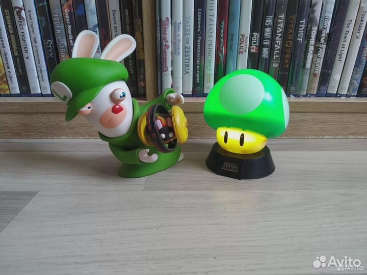 Светильник Зеленый Гриб из Марио