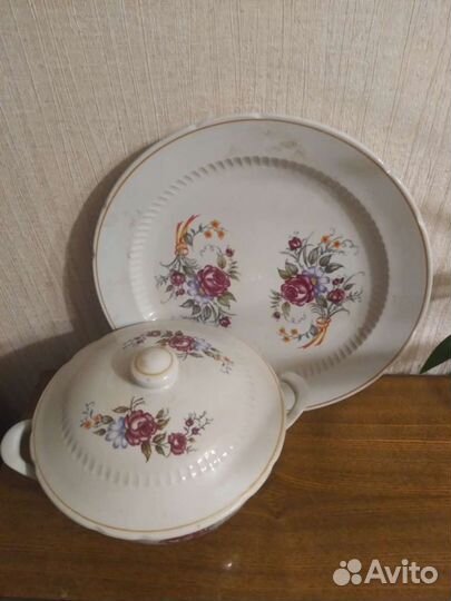 Набор столовой посуды бу