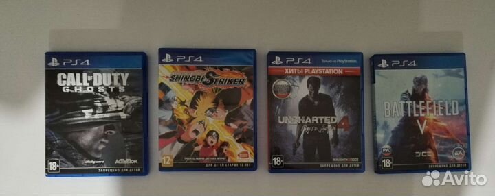 Игры на PlayStation 4 диски