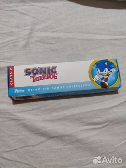 Значки Sonic collection pin sega