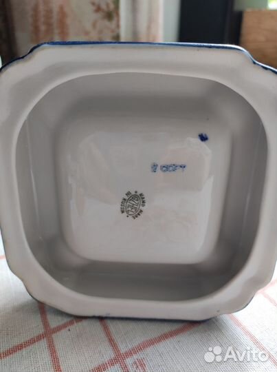 Пепельница Гжель