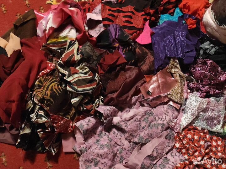 Лоскут обрезки ткани