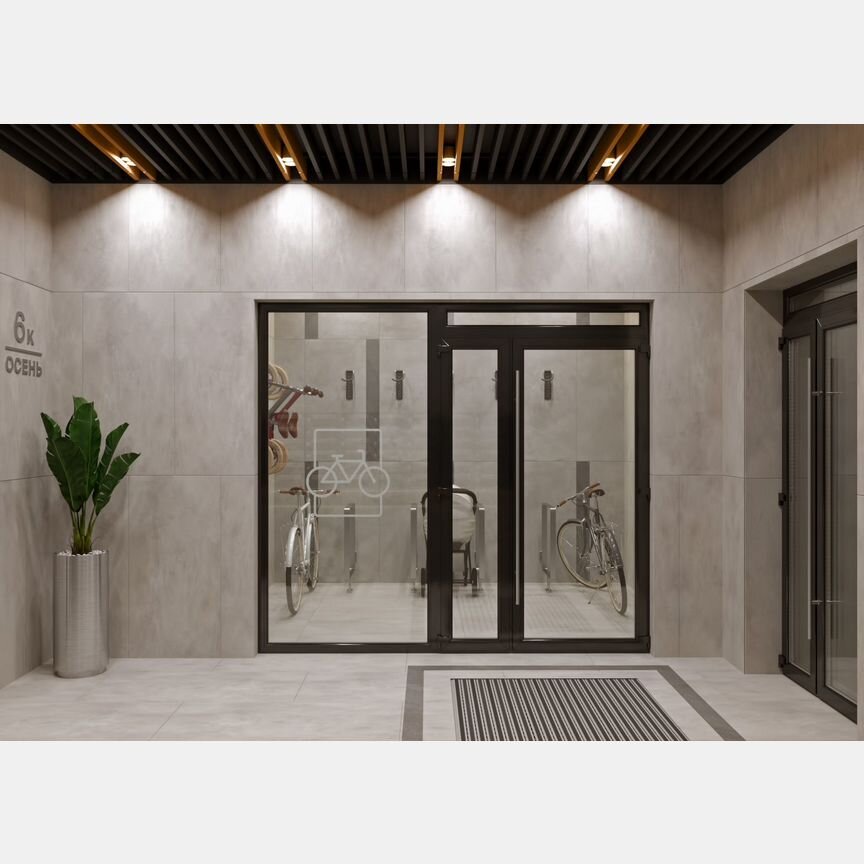 2-к. квартира, 54,4 м², 1/5 эт.