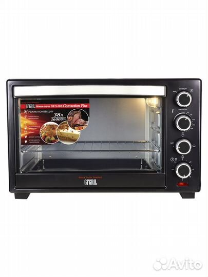 Мини-печь gfgril GFO-38B Convection Plus