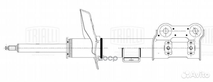 Амортизатор KIA soul 14- перед.прав. AG08330