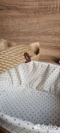 Корзина из джута. Хлебница