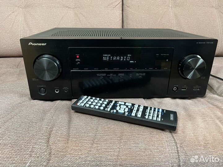 Ресивер pioneer vsx-528(Airplay,bluetooth,4k,usb)