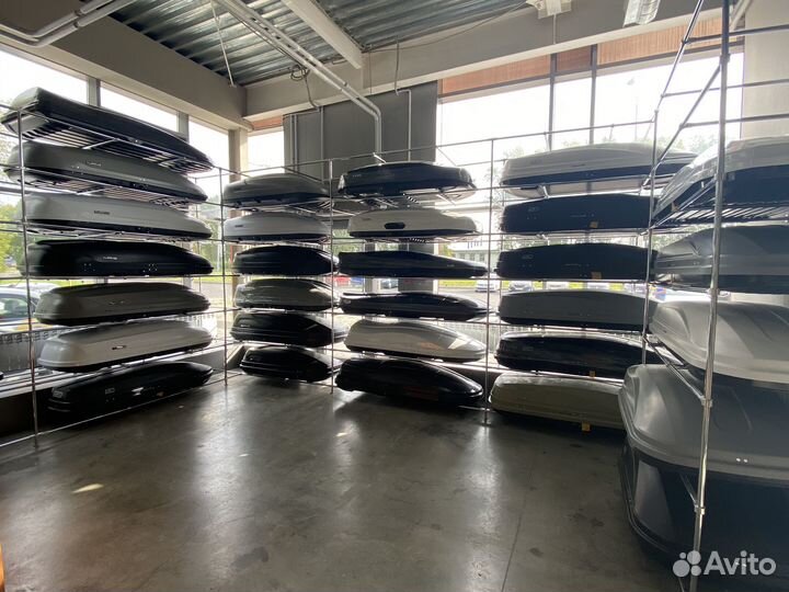 Автобокс на крышу Киа Соул