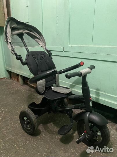 Детский трехколесный велосипед складной