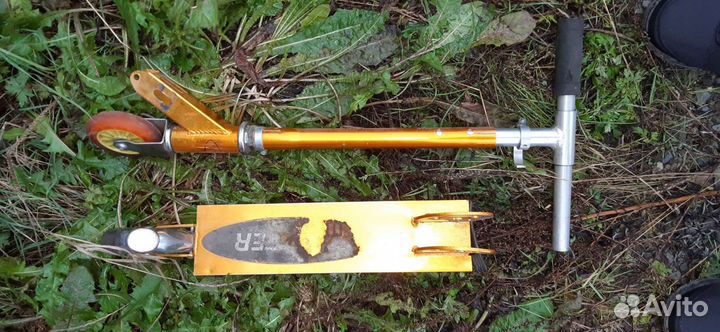 Отличный самокат на запчасти