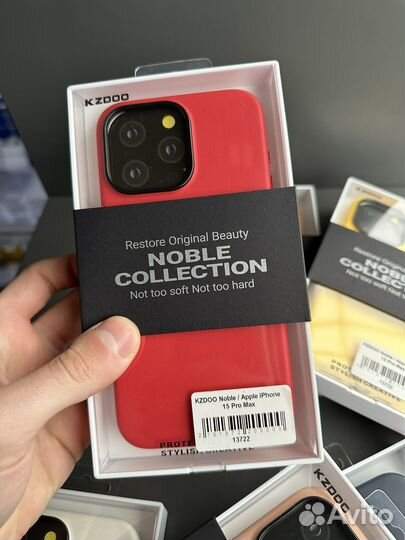 Чехол kzdoo Noble iPhone 15 Pro Max