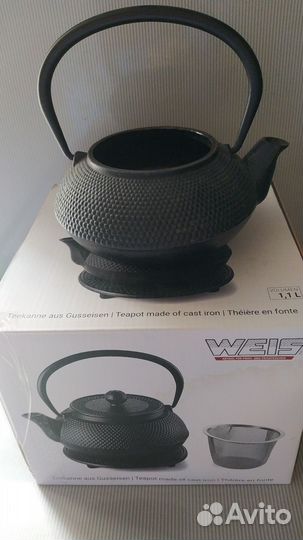 Чайник заварочный чугунный