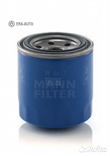 Mann-filter W8017 Фильтр масляный W8017