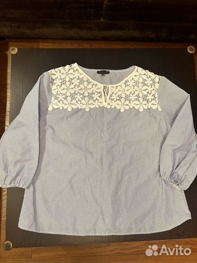 Нарядная женская блузка хлопок 52 р
