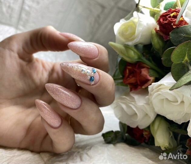 Маникюр, Гель-лак, Наращивание