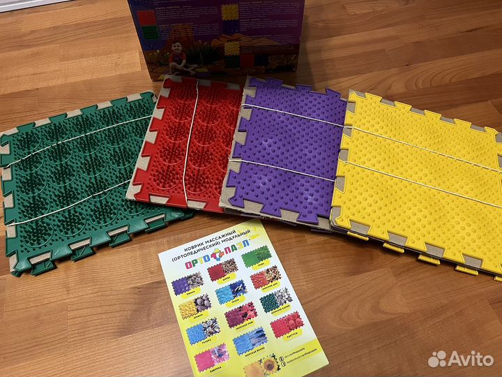 Ортопедический массажный модульн коврик