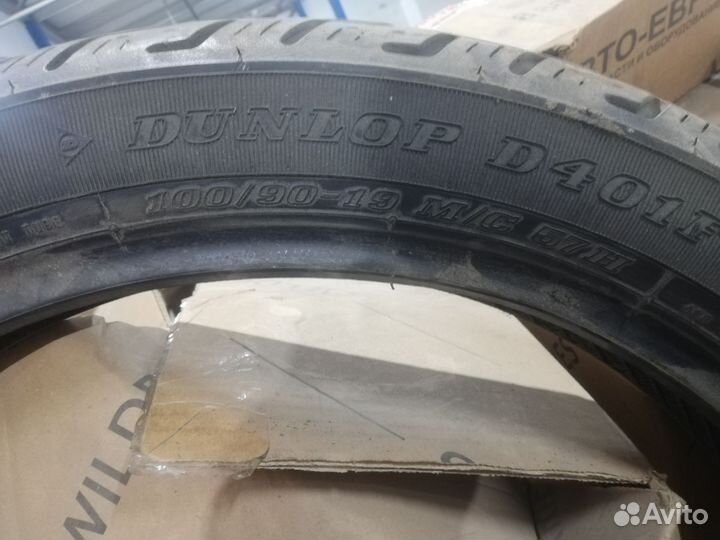Комплект покрышек на мотоцикл dunlop d401