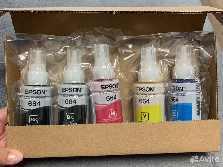Чернила для принтера epson оригинальные