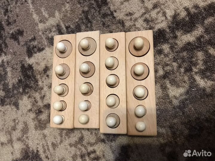 Сортер монтессори деревянный