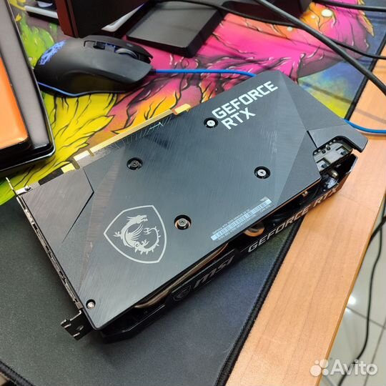 Видеокарта MSI RTX 3070 8GB не рабочая