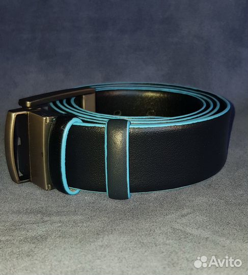 Ремень мужской натуральная кожа двухсторонний 35мм
