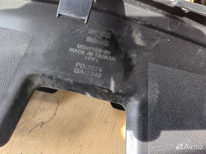 Решётка в бампер Mitsubishi lancer 9