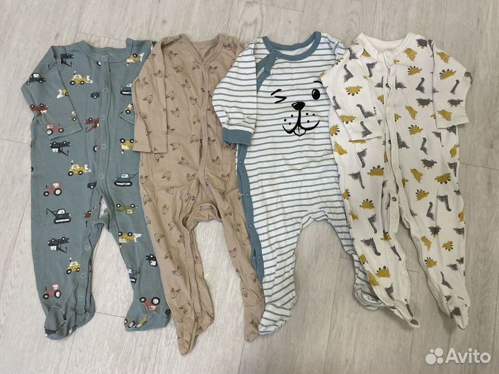 Вещи пакетом на мальчика 68 74