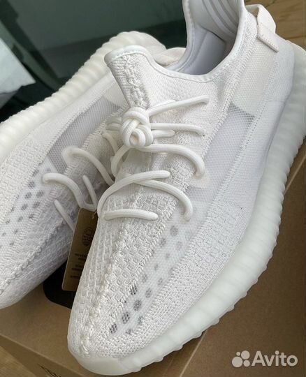 Новые Оригинал Yeezy 350 V2 bone