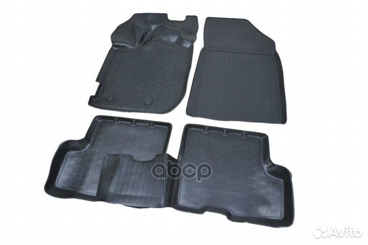 Комп. ковриков салона 4шт (резина) 7711813866 R