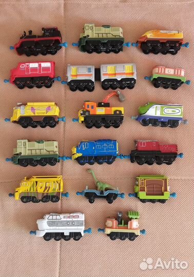 Кейс с паровозиками чаггингтон