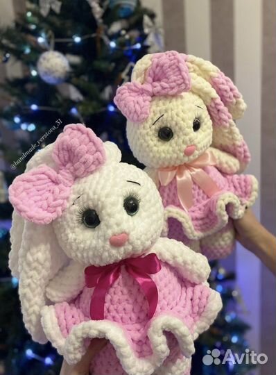 Вязанная большая Игрушка 