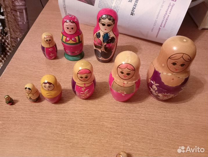 Матрёшки и ложки СССР