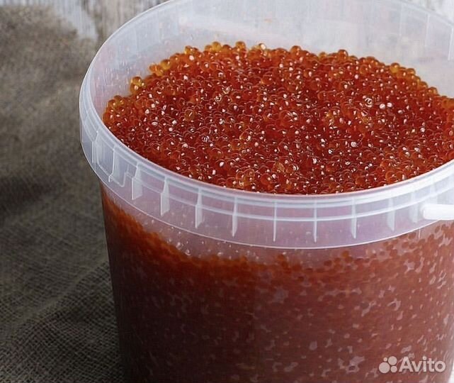 Красная икра Нерки 500 г. свежая