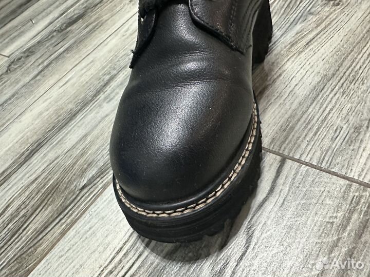 Ботинки зимние натуральные