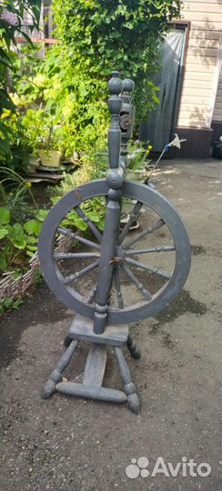 Прялка деревянная старинная