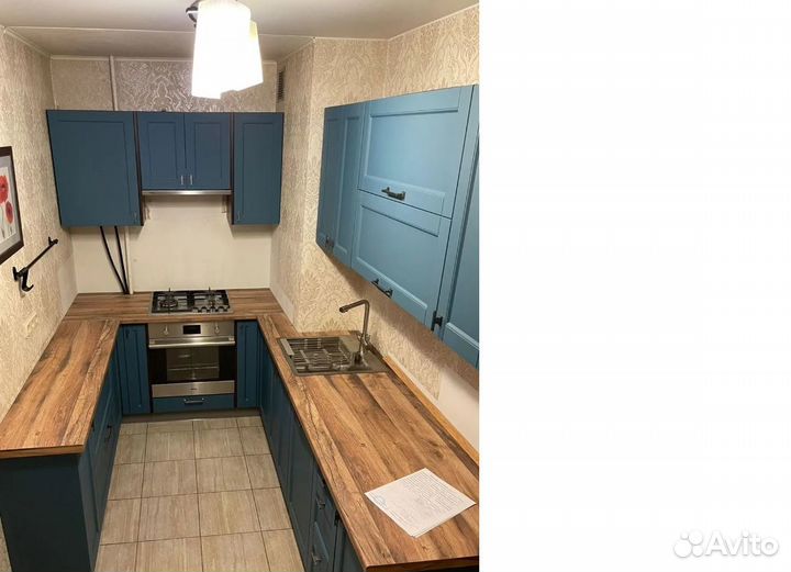 Замена фасадов на кухне