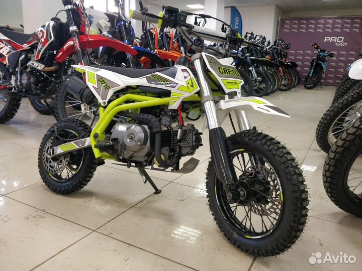 Детский питбайк Motoland CRF10 12/10 АКПП NEW