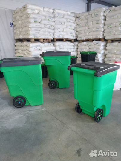 Контейнер для мусорных отходов уличный 360 литров