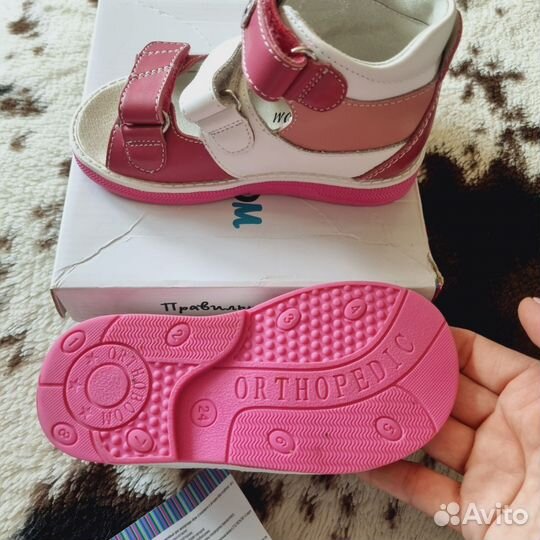 Ортопедические сандалии для девочки