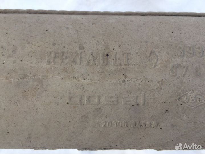 Выхлопной тракт с катализатором Renault Duster 2.0