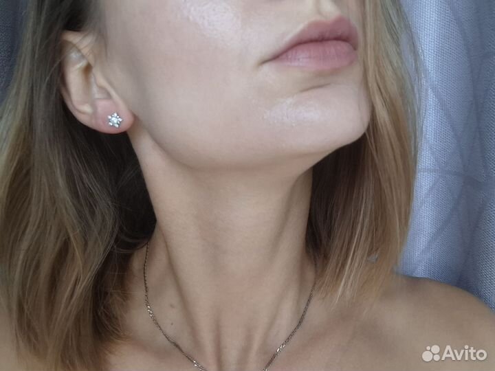 Серебряные серьги