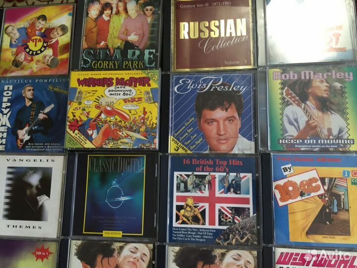 Cd диски фирменные