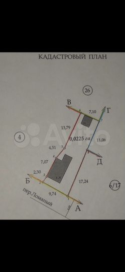 Дом 35 м² на участке 2,3 сот.