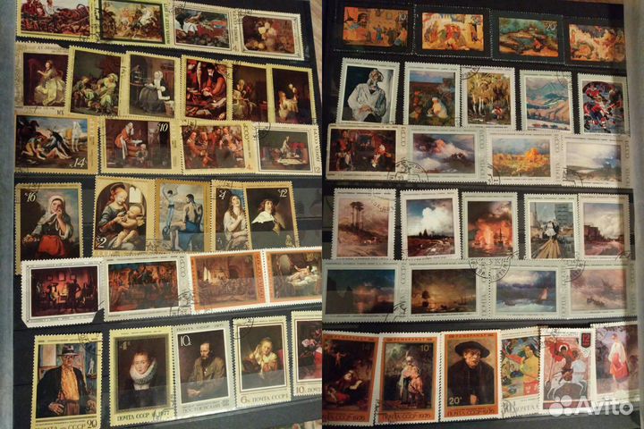 Набор марок СССР+мир,есть негашенные и редкие.торг