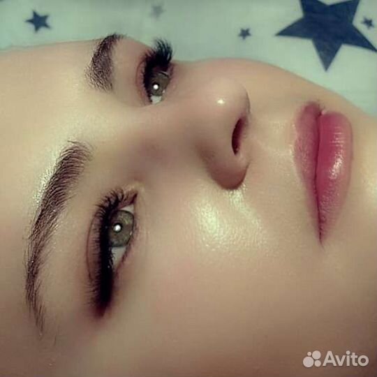 Наращивание ресниц, коррекция брови и перманент