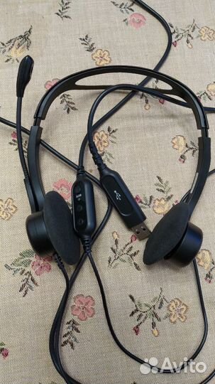 Компьютерная гарнитура Logitech 960 USB Headset