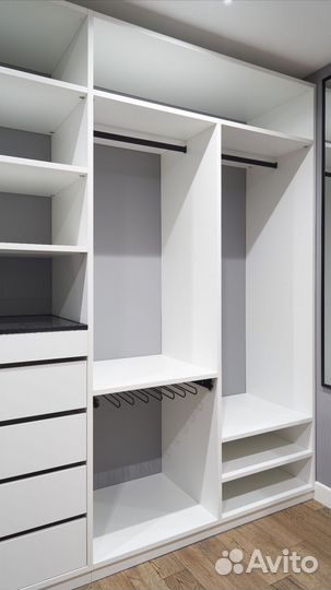 Гардеробная под ключ с 3D дизайном