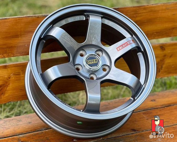 Комплект дисков Rays TE37SL 15x7 et30 5x100