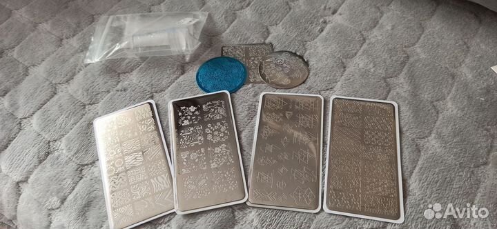Пластины для стемпинга набор