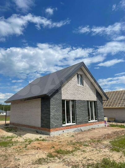 Дом 100 м² на участке 1 сот.